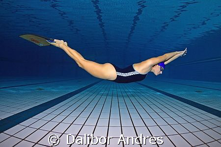 Dubravka Gromaca, 5th on the World apnea dynamic, Bari It... by Dalibor Andres 