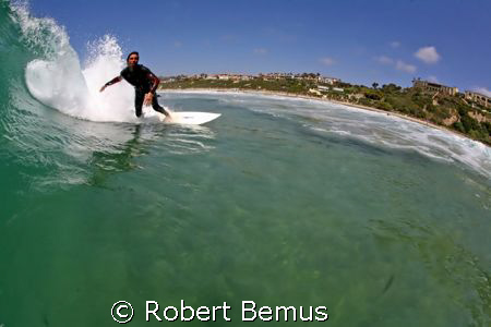 Leaning into the shallows by Robert Bemus 