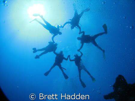 Taken from the bottom of the Canyon in Dahab. by Brett Hadden 