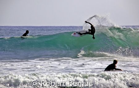 Flight at the Point/8x World Champ Kelly Slater/When I re... by Robert Bemus 