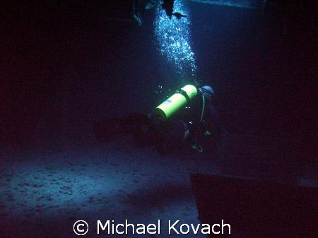 Mieka in the Spiegel Grove out of Key Largo by Michael Kovach 