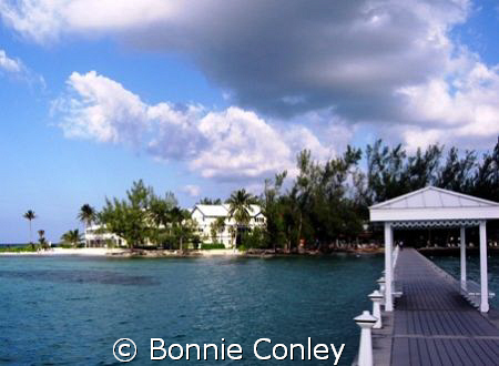 Kaibo Yacht Club on the east end of Grand Cayman.  We wer... by Bonnie Conley 