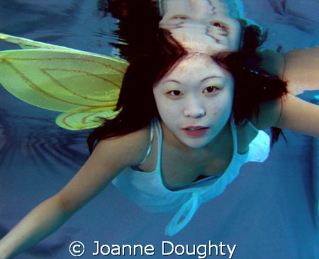 fairy magic under the water by Joanne Doughty 