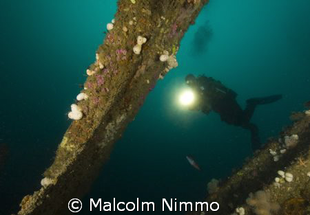 Seven stones , SW Engalnd - wreck of the Fantee  by Malcolm Nimmo 