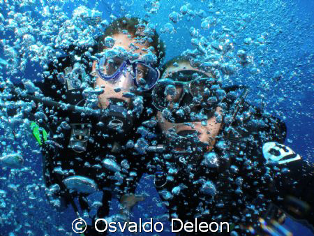 LOS ARCOS AT THE WALL PARGUERA PR, WEST DIVERS
 by Osvaldo Deleon 