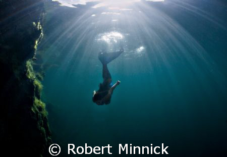 This is a shot of a Mermaid I took in Lake Rawlings where... by Robert Minnick 