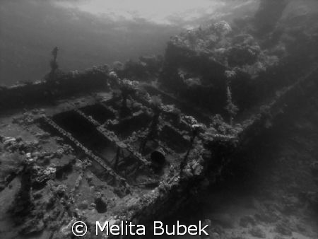 Wreck in the south Red Sea/Olympus C5060WZ, wide-angel le... by Melita Bubek 