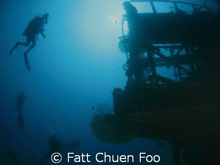 Five Sisters Wreck, Pulau Tenggol, Malaysia by Fatt Chuen Foo 
