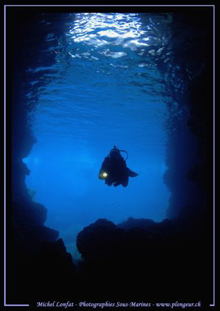 Diving Caves in Comino / Malta Island... :O) ... by Michel Lonfat 