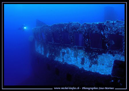Diving the Um El Faroud on the Island of Malta. A beautif... by Michel Lonfat 