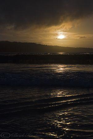 Hayle beach sunset. Cornwall. S5PRO, 18-200mm. by Derek Haslam 