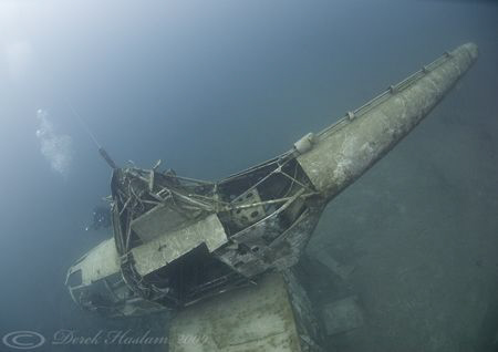 Helicopter wreck. Capernwray. D200, 10.5mm. by Derek Haslam 