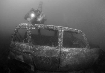 Diver at a Car Wreck (R4) by Andy Kutsch 