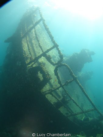 King Cruiser Wreck.  Eerie! by Lucy Chamberlain 