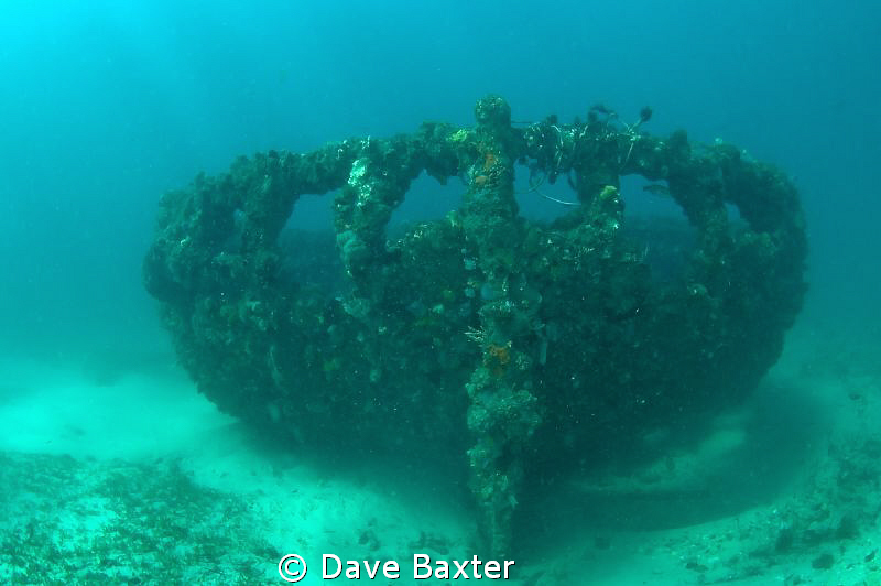 the North mole wreck by Dave Baxter 