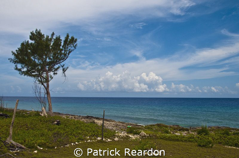 Westward view from Conch Point, Grand Cayman.  The water ... by Patrick Reardon 