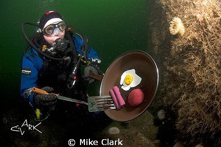 Underwater Technical BBq by Mike Clark 