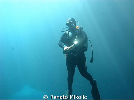 underwater spaceman by Renato Mikolic 