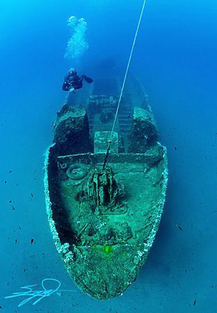 Mytilini Wreck at Halkidiki - Greece by Nicholas Samaras 