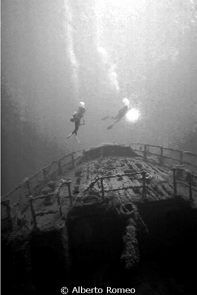 1980's I and my team discovering the Capua ship sunked ab... by Alberto Romeo 
