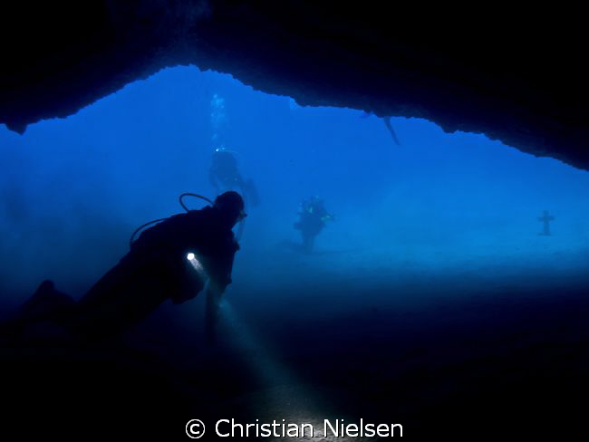 Palm Mar cave.
Inside the entrance of Palm Mar cave. A b... by Christian Nielsen 