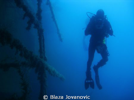 Shot taken during a dive with Eurodivers on the wreck of ... by Blaza Jovanovic 