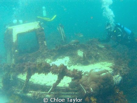 Sunken cray boat, Abrolhos Islands by Chloe Taylor 