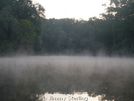 Early Spring Morning on Santa Fe River in High Spring, FL. by Jimmy Sterling 