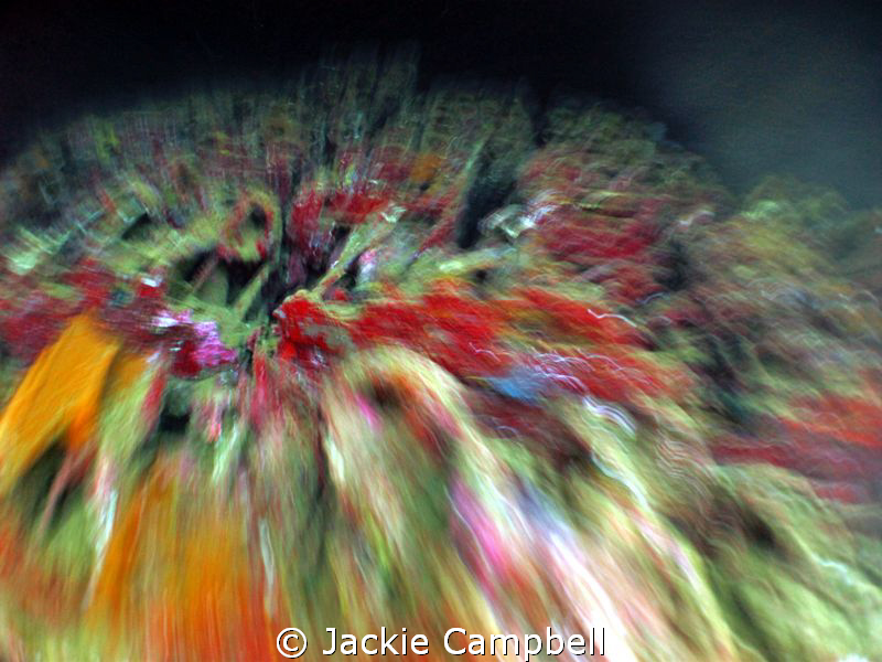 Bombs on the Umbria !!
Slow shutter speed and a little c... by Jackie Campbell 