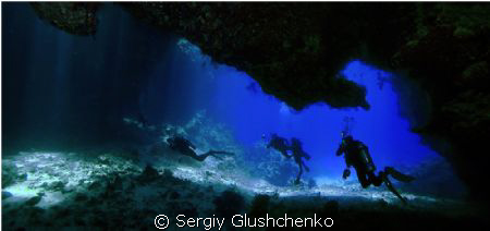 Cave El Khararim by Sergiy Glushchenko 