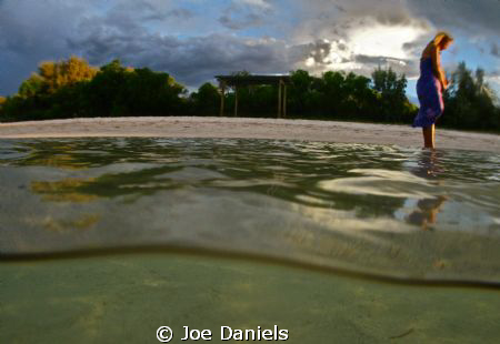 I was shooting over under shots with stingrays, thought I... by Joe Daniels 