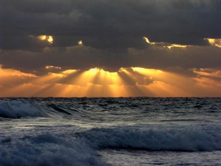 Sunrise, Isla Mujeres, Carribean side by Patrick Walsh 