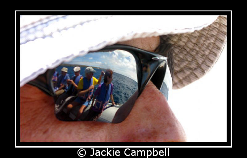 Reflections.......
after a land tour on one of the Islan... by Jackie Campbell 
