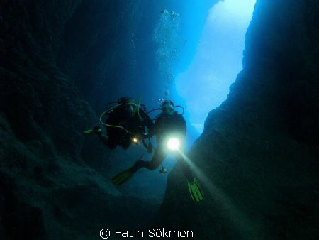 Afkule Diving Site / Turkish Bath by Fatih Sökmen 
