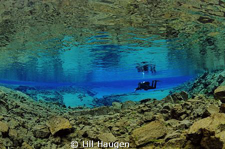 In "Silfra" in Iceland you dive inside the crack that geo... by Lill Haugen 