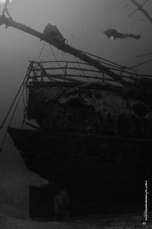 Photo of the wreck of the Meridian motorsailor, lies more... by Hugo Masaryk 