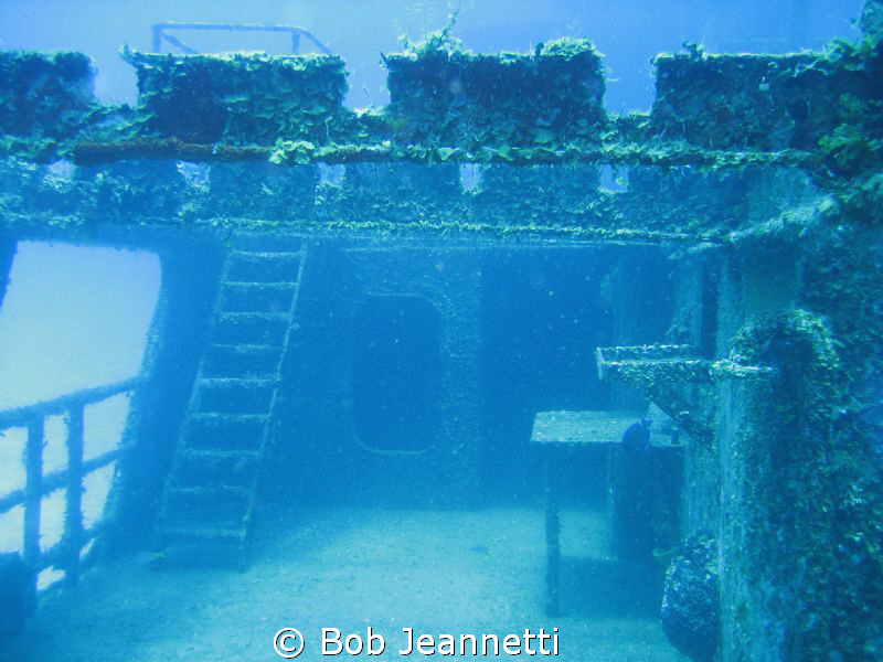 Photo of C-58 wreck in Cozumel by Bob Jeannetti 