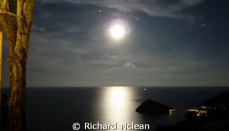 Does anyone recognise this moonlit shot of one of the wor... by Richard Mclean 