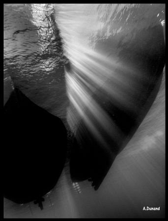 ENLIGHTENMENT - Picture of diving boats taken whilst doin... by Alexia Dunand 