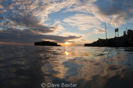 taken at South Mole dive site - just before going for a n... by Dave Baxter 