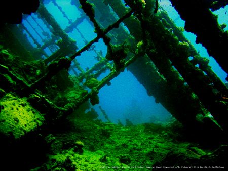 The wreck of Umbria lies in 0-90 feet of water, just outs... by Stein A. Mollerhaug 
