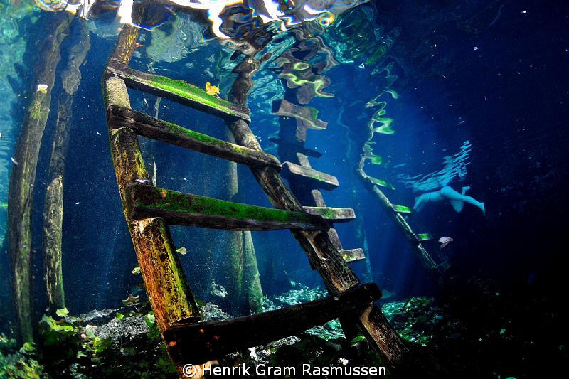 Grand Cenote entrypoint by Henrik Gram Rasmussen 
