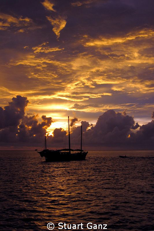 Sunset in the Similan Islands by Stuart Ganz 