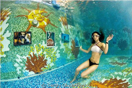 Underwater photoexibition of undqrwater photos... by Sergiy Glushchenko 