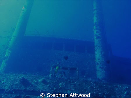 Giannis D wreck - bridge, late afternoon, natural light by Stephan Attwood 