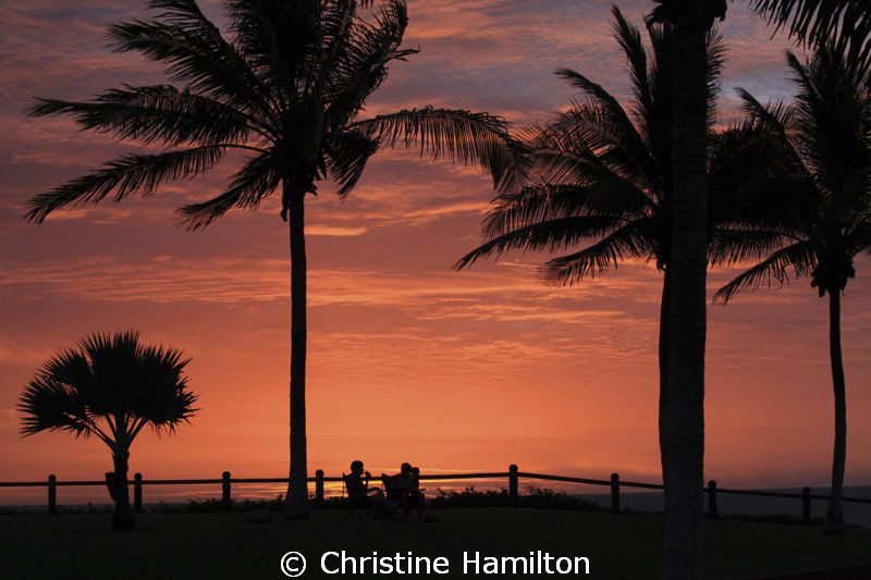 Cable Beach Sunset, Western Australia by Christine Hamilton 