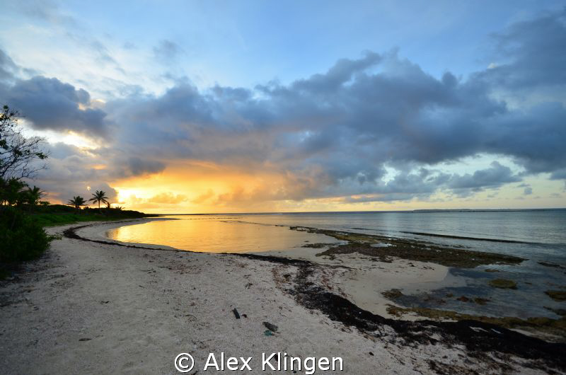 Sunrise in Anguilla by Alex Klingen 