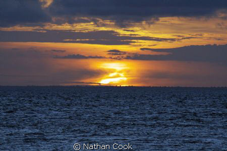 Sunset in Cozumel Mexico. Sigma telephoto 80-125mm Canon ... by Nathan Cook 
