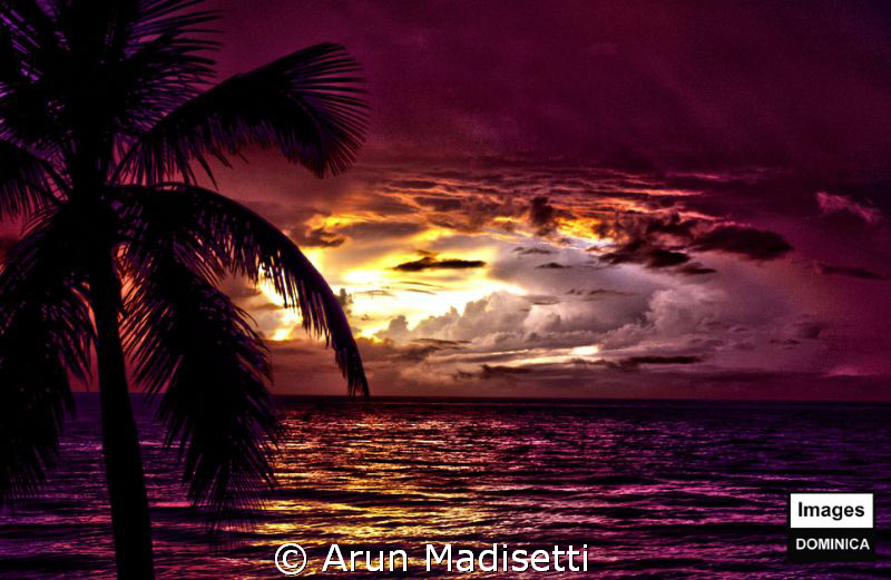 Tropical Storm Emily forming off the shore provided an aw... by Arun Madisetti 