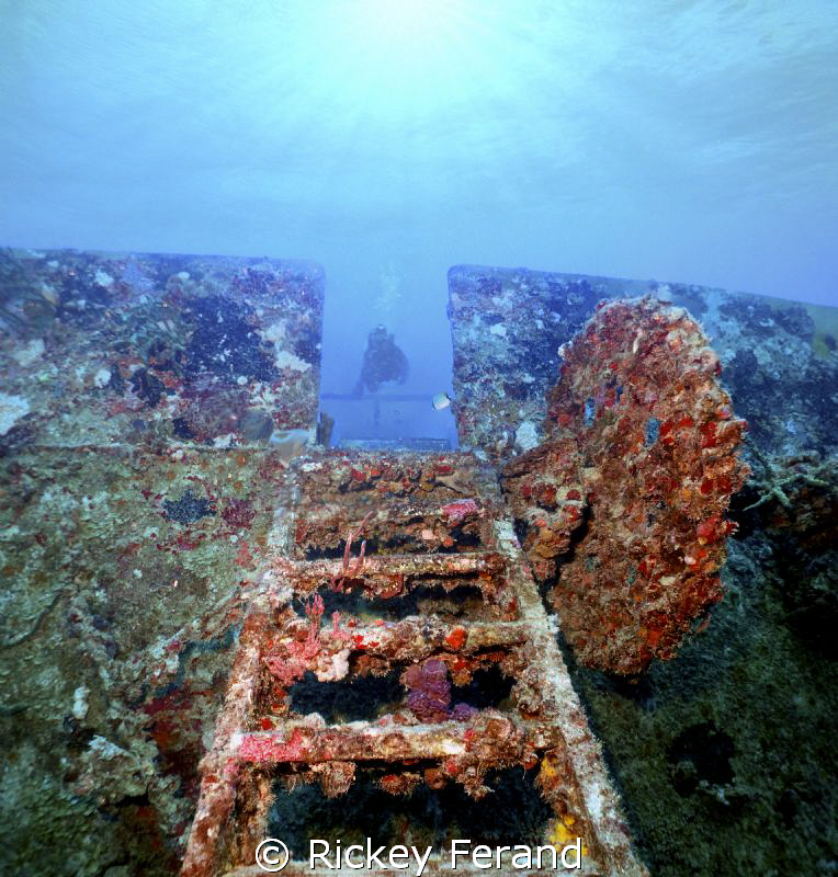 USS Spiegel Grove - Key Largo, FL by Rickey Ferand 